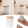 thumbnail image 1 of Oleegame 1PC Blue Juice Toothpick Container Toothpick Storage Box Home Hotel Simple White Toothpick Bottle Suitable For Family Restaurant Hotel, 1 of 9