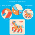 thumbnail image 3 of E Childrens Wooden Shape Toy Puzzle Gift For Creative Play And Cognitive Growth, 3 of 4