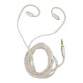 thumbnail image 1 of Silver Plated Copper Headphone Cable, Improves Headphone Resolution Headphone Cable Gold Plating Plug 47.2in Long Soft And Flexible  For W10 For UM PRO20, 1 of 8