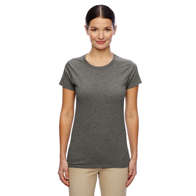 Gildan T-shirt pour Femmes en Coton Épais
