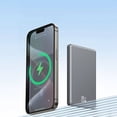 thumbnail image 3 of Charger Battery Pack Power Bank Portable Charger 5000mAh Battery Pack PD2 Fast Charging Wireless Portable Charger Purple, 3 of 5