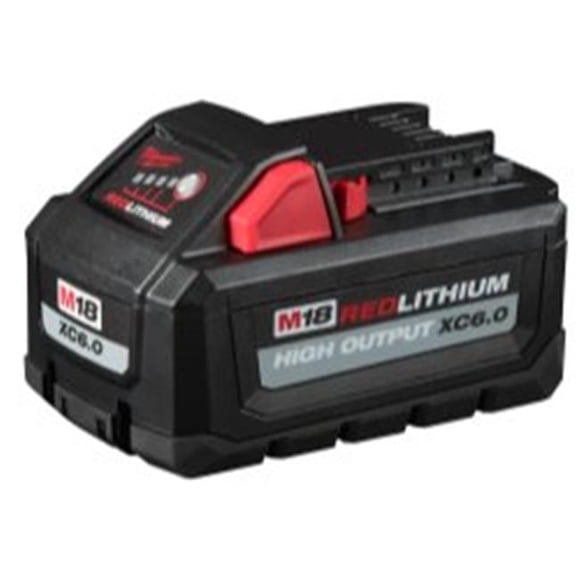 Milwaukee Electric Tools MLW48-11-1862 M18 Redlithium High Output XC 6.0 Battery - Pack of 2