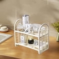 thumbnail image 2 of Birdeem Organizers and Storage for Kitchen, Bathroom Storage Organizer, Desktop Storage Rack Organizer for Kitchen Bathroom Office Dorm Spice Rack Cosmetic Stationery Storage Holders Display Shelf, 2 of 6