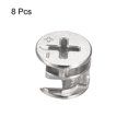 thumbnail image 3 of Unique Bargains Cam Lock Nut for Furniture, 8 Pack 14.6x11.6mm Joint Connector Locking Nuts, 3 of 5