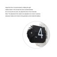 thumbnail image 3 of <p>Horloge Rétro à Clapet Auto Horloge à Clapet Horloge de Bureau Horloge Mécanique à Clapet Rétro Horloge Numérique à Clapet Style Européen Horloge Numérique Rétro à Clapet Acier Inoxydable 304 Auto, 3 of 7