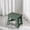 Green, variant on Folding Stool for Home & Outdoor | Space Saving Small Stool | Plastic Foldable Stool | Compact Design 24.5x23.5x30cm | Green Color | 1 Piece