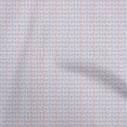 thumbnail image 1 of oneOone Popeline de Coton Tissu Rouge Triangle Projets de Couture Tissu Imprimé au Mètre 56 Pouces de Large-74, 1 of 5
