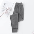 thumbnail image 2 of MIASHUI Girls Leggings Comfortable Stretchy Full Length Pants Soft Stripe Print Tights,Black,2-3 Years, 2 of 4