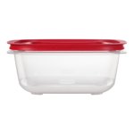 Conteneur de stockage alimentaire carré EasyStore Rubbermaid de 14,66 tasses avec couvercle