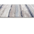 thumbnail image 3 of Rug Branch Rimal 2' x 5' (2'3" x 5'1") Blue/Brown Abstract Indoor Doormat Rug, Contemporary, Medium Pile, Stain-Resistant Entry Carpet - Front Door, Mudroom, Hallway and Kitchen, 3 of 7