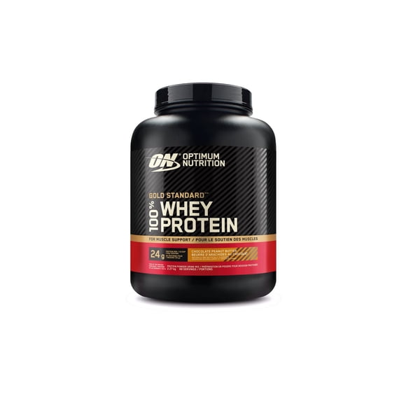 100 % Gold Standard Whey Chocolat Beurre de cacahuète 5 lb
