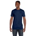 thumbnail image 1 of Hanes 4980 T-Shirt en Coton Nano - Marine - 2X-très Grand, 1 of 1