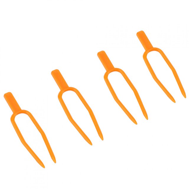 Fourchette de Plantation de Fraises, 100 Pcs Clips de Fixation de Plantes de Jardin Réutilisables Outil de Fixation de Vignes de Melon