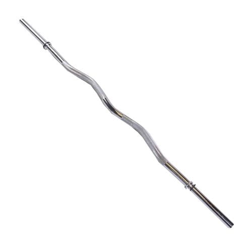 Barre régulière chromée robuste Curl EZ de CAP Barbell