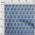 thumbnail image 1 of oneOone Polyester Lycra Fabric Leaves|Floral & Paisley Block Printed Craft Fabric BTY 56 Inch Wide, 1 of 4