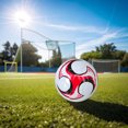 thumbnail image 3 of maskred Eco-friendly Soccer Balls Non-toxic And Long Service Life For Football Training PVC Made Football Middle School 2 Red 1Set, 3 of 6