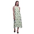 thumbnail image 1 of Bimba Robe de Plage Longue Dos Nu à Col Licou Imprimée pour Femmes - Medium, 1 of 6