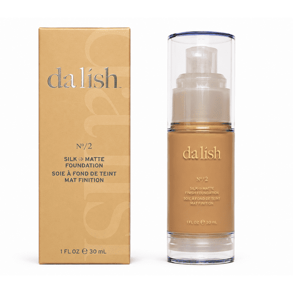 da lish cosmetics - Clean Weightless Buildable Coverage Foundation For All Skin Types - - F02 Fair Medium