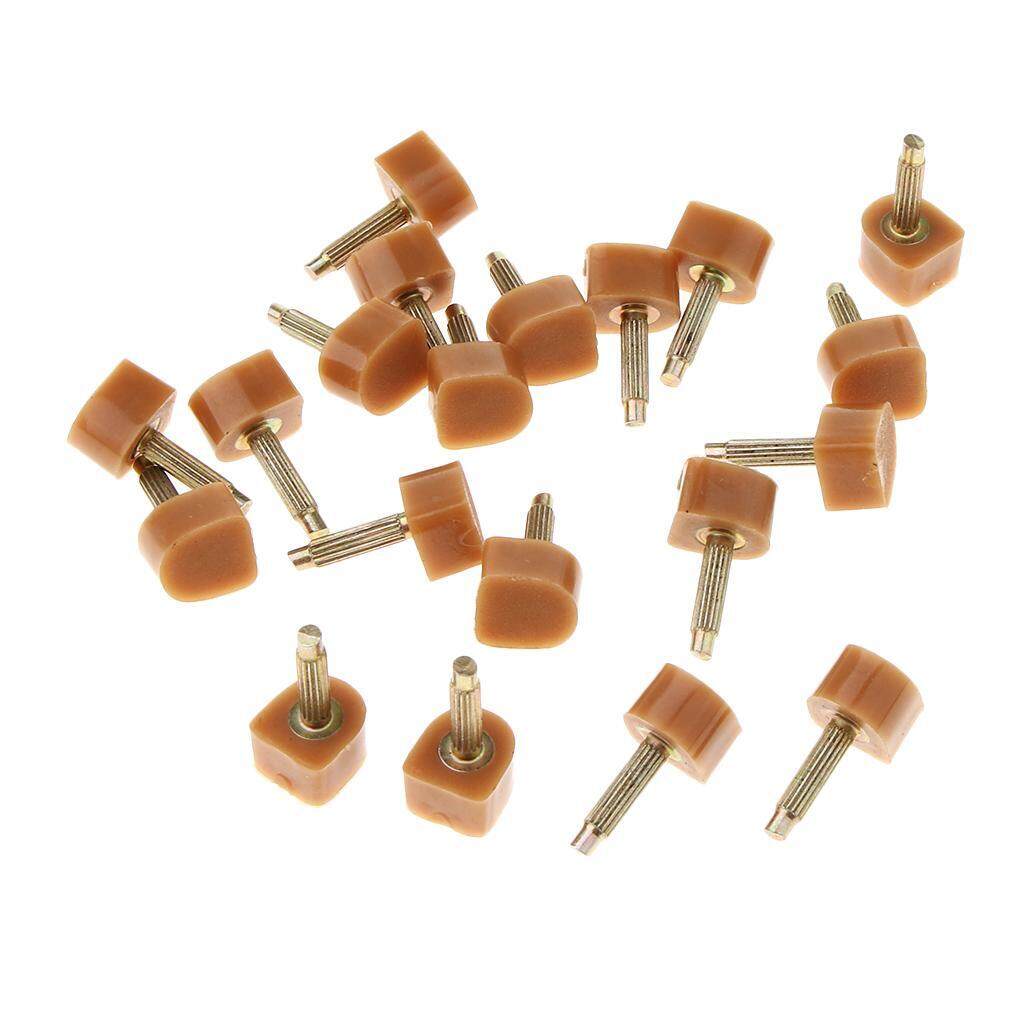 Langgg High Heel Tips Taps Shoe Repair Replacement Dowels Stiletto Pads 10mm Thick Pin