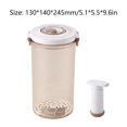thumbnail image 2 of Vacuum Seal Containers Food Storage Box Plastic Silicone Anti-Drop And Wear-Resistan With Manual Pump Transparent Boxes, 2 of 13