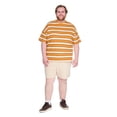 thumbnail image 2 of T-shirt ample à rayures George Plus pour hommes, 2 of 6
