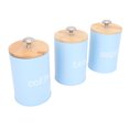 thumbnail image 1 of 3PCS Canister Sets for Kitchen Counter, Storage Canister Multifunctional Storage Jar with Lid for Tea Coffee Sugar, Kitchen Canister Set Food Container Organizer, 1 of 7