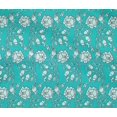 thumbnail image 4 of oneOone Cotton Flex Fabric Leaves & Floral Block Print Fabric By The Yard 40 Inch Wide, 4 of 4