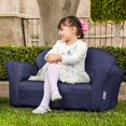 thumbnail image 2 of Keet Roundy Canapé pour Enfants en Denim, Bleu, 2 of 5