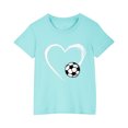 thumbnail image 2 of RXIRUCGD Tout-Petits Enfants Garçons Filles T-shirt à Imprimé d'Halloween Mode Mignon Col Rond Imprimé Manches Courtes Haut ( Bleu, Taille : 9 Ans ), 2 of 4