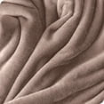 thumbnail image 4 of Bare Home Microplush Fleece Blanket - 300 GSM - Fuzzy Microfleece - Soft & Plush - King, Taupe, 4 of 5
