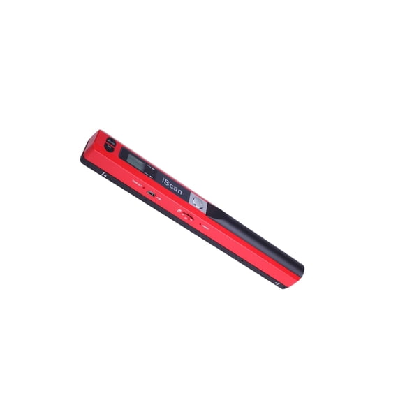 Langgg iScan Mini Handheld Portable Scanner 300/600/900DPI Black JEPG Compact PDF Format Red 255x28x25mm