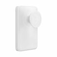 thumbnail image 2 of PopSockets MagSafe Power Pack Charger 5000 mAh White/Clear, 2 of 6