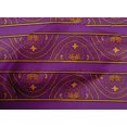 thumbnail image 4 of oneOone Cotton Poplin Fabric Floral Block Printed Fabric 1 Yard 56 Inch Wide, 4 of 4