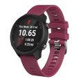 thumbnail image 5 of Bracelet de Montre de Remplacement en Silicone pour Garmin pour erunner 245 245M Ajustable Confortable, 5 of 5