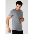 thumbnail image 2 of OTECKA T-Shirt à Col Rond en Coton Supima pour Homme Coupe Ajustée avec Évacuation de l'Humidité -6 Paquets, 2 of 5