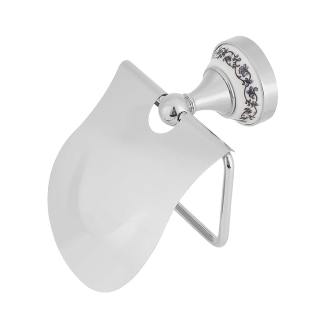 Bathroom Toilet Paper Holder, Single-post Design Toilet Paper Holder Cover Easy To Install Toilet Paper Roll Holder, For Kitchen Dining Room