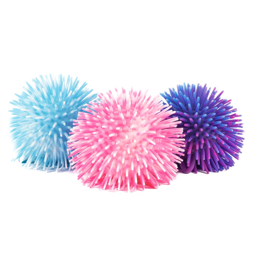 Tutti Frutti Puffer Ball – Spiky Sensory Squeeze Ball, Stretchy Stress Relief Fidget Toy for Kids Ages 3+