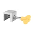 thumbnail image 2 of sdhkgrrt under $5 2Pcs Window Locks, Sliding Window Lock Security,Limiter for Vertical Horizontal Windows,Aluminum Alloy Window Stopper,Yellow Key Lock for Home Office,Child Safety Window Restrictor, 2 of 9