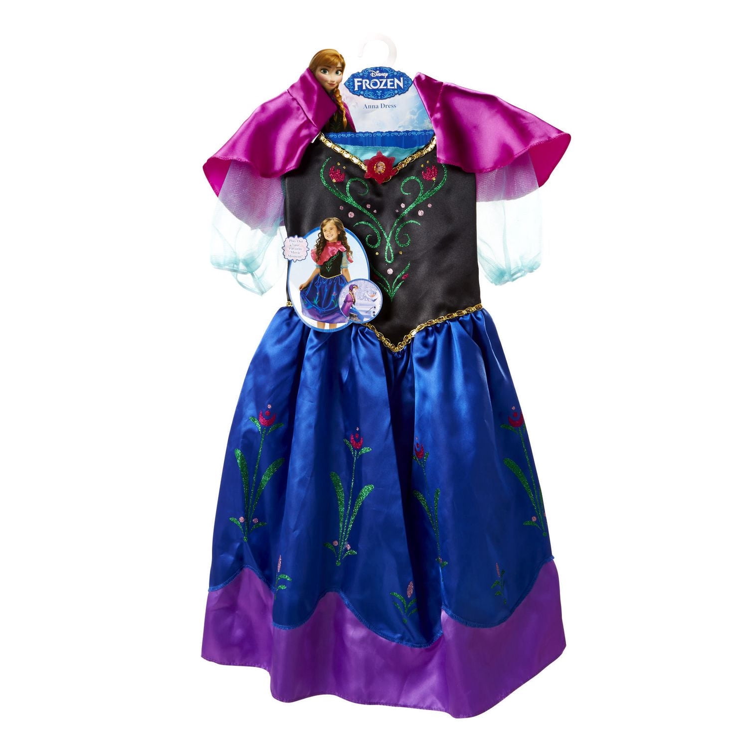 walmart princess anna dress Disney Frozen Anna Adventure Dress