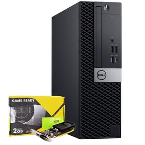 Dell 5060 (SFF) ~ GeForce GT1030 2GB DDR5 | Intel Core i5 8th Gen Jusqu'à 4.1Ghz 32GB DDR4 RAM 512GB SSD | 4K Support de Windows 11 Pro Rénovés