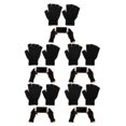 thumbnail image 1 of Thinsony Cotton Women Fingerless Mittens For Winter Soft And Comfortable Outdoor Activities Practical 5Set, 1 of 6