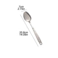 thumbnail image 4 of Classification de Produit Ustensiles de Cuisine - Ensemble de Pièces de Vaisselle de Cuisine Non en Acier Inoxydable pour Riz et Soupe Spatule de Friture Épaissie Allongée, 4 of 5
