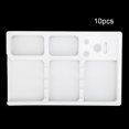 thumbnail image 3 of Tray, Washable Instrument Tray, Professional PVC Material Disposable Stores Office School For Home Hotel 10pcs, 3 of 8