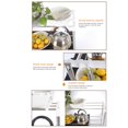 thumbnail image 3 of 2-Tier Microwave Oven Shelving Rack Kitchen Stand Storage Shelf Micro Organiser, 3 of 10
