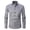 Grey, variant on Meichang Meichang Men's Dress Shirts Solid Long Sleeve Stretch Wrinkle-Free Formal Shirt Business Casual Button Down Shirts Slim Fit Tee Shirt 2024 Clearance Deals