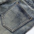 thumbnail image 3 of Camouflage Shorts for Men Mens High-end Ripped Personality Camouflage Stitching Trend Denim Shorts, 3 of 8