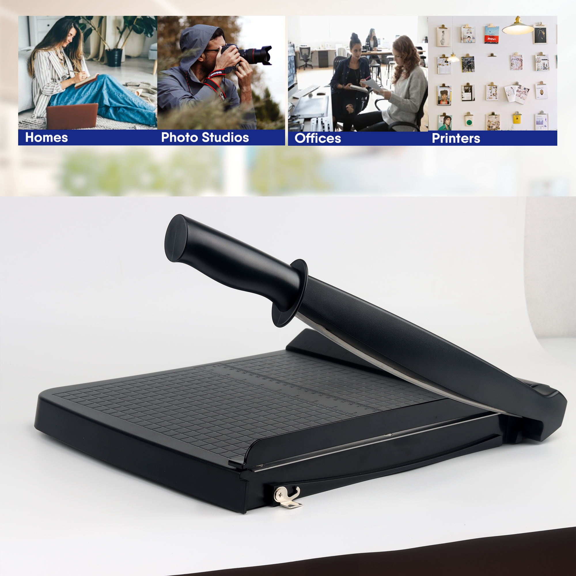 Pen+ Gear, Sheet Trimmer, 12 in, Black