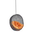thumbnail image 2 of Modway Chaise Longue de Patio Extérieure à Balançoire Sans Support en Noir/orange, 2 of 8