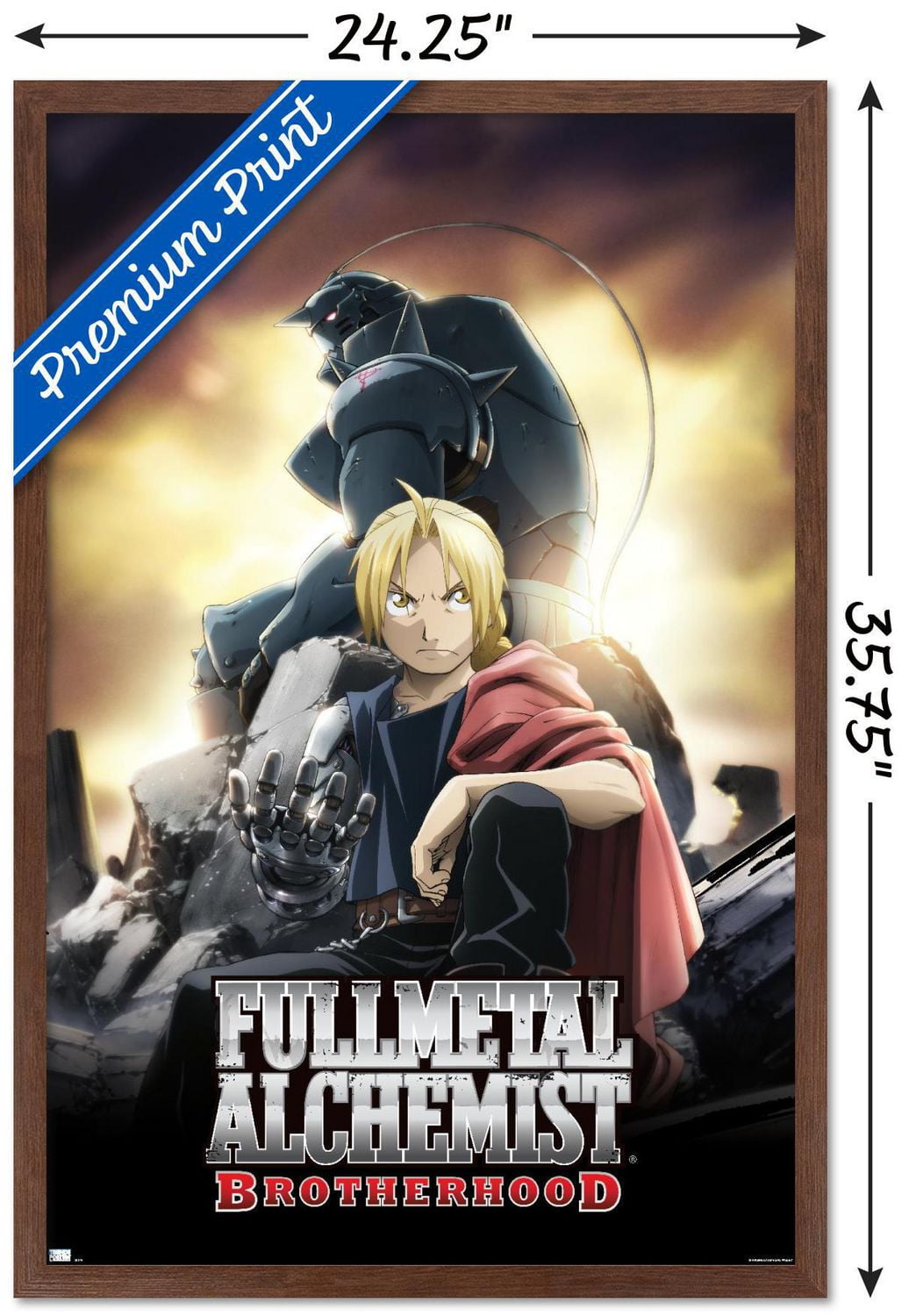Fullmetal Alchemist: Brotherhood - Key Art 1 Wall Poster