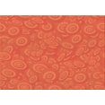 thumbnail image 1 of Ahgly Company Tapis Rectangulaire Lavable en Machine Intérieur Transitionnel Néon Orange, 5 Pieds x 7 Pieds, 1 of 7